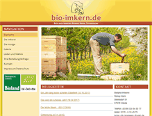Tablet Screenshot of bioimkern.de